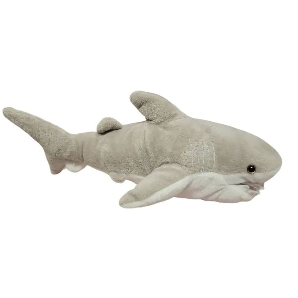 Adventure Planet Plush Animal Den - GREAT WHITE SHARK 12"